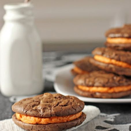 Brownie Sandwich Cookies