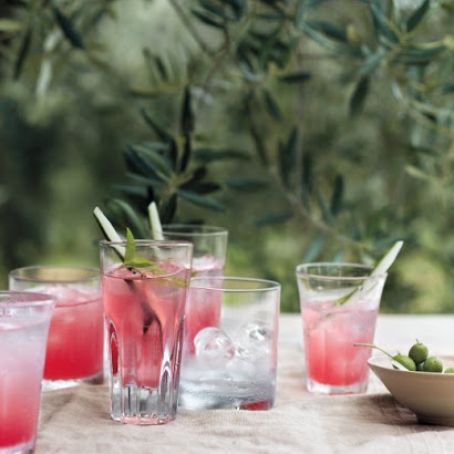 Watermelon-Cucumber Coolers