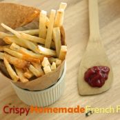 French Fries-Baked Super Crispy Homemade
