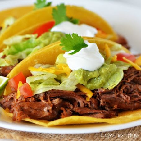 Crockpot Beef Tacos