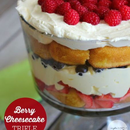 Berry Cheesecake Trifle