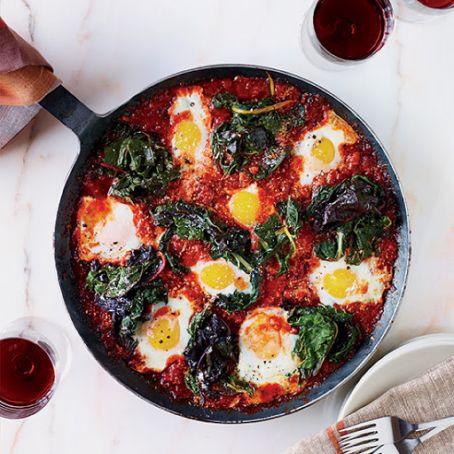 Shakshuka with Swiss Chard