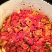 Savory Tomato Bread Pudding