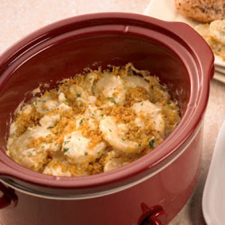 Slow-Cooker Cheesy Chicken and Potatoes
