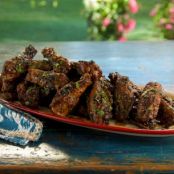 Wings with Honey-Tamarind Dipping Sauce