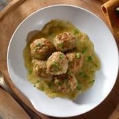 Meatballs with Salsa Verde
