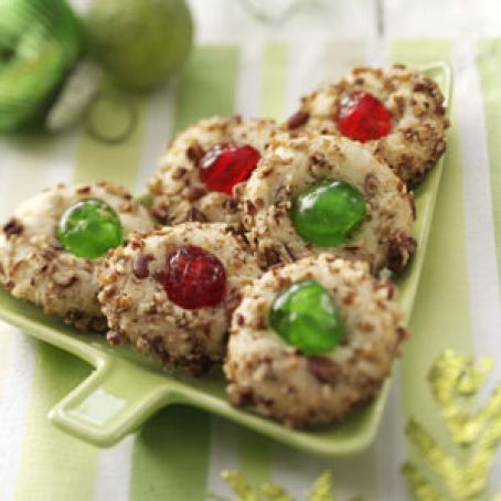 Holiday Thumbprint Cookies Recipe