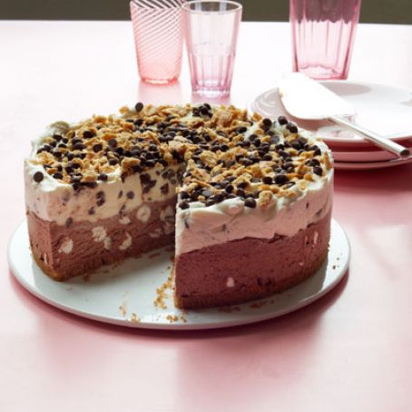 S'mores Ice Cream Cake