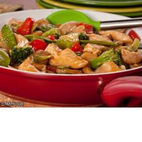 Sweet and Sour Chicken with Vegetables