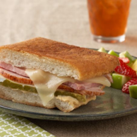 Cuban-Style Ham & Turkey Sandwiches