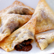 Weight Watchers Chocolate-Banana Wontons