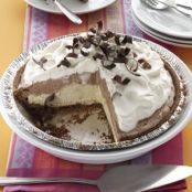 Mocha Java Pie with Kahlua Cream Recipe