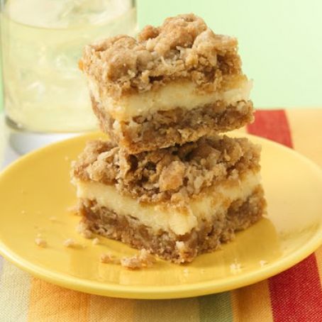 Oatmeal Lemon Creme Bars
