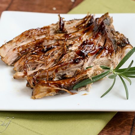 Brown Sugar & Balsamic Glazed Pork