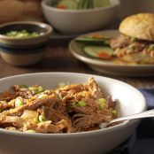 Slow-Cooker Pulled Pork with Ginger Sauce