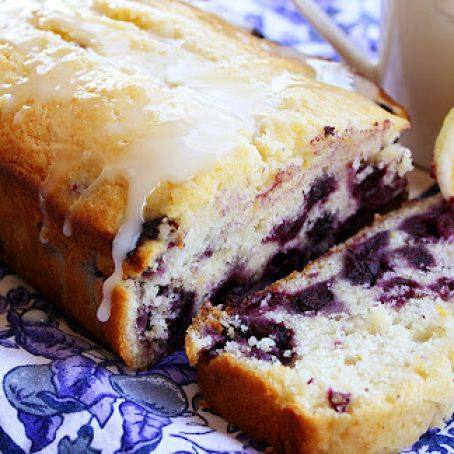 Blueberry loaf