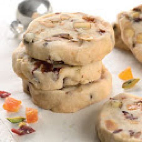 Refrigerator Fruit and Nut Cookies