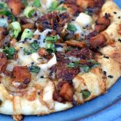 Garlic Glazed Chicken Pizza