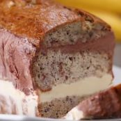Banana Bread Ice Cream Cake