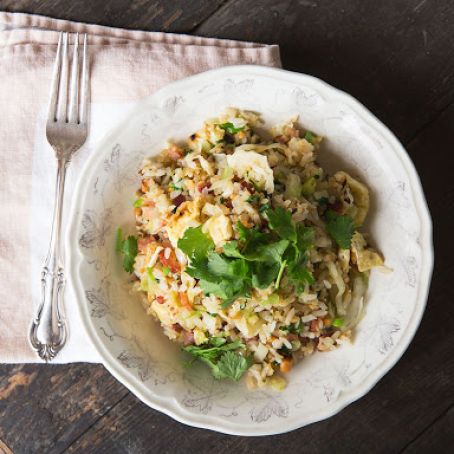 Bacon and Egg Fried Rice Recipe | SAVEUR