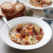 Soup: Sausage Minestrone