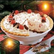 Cherry Almond Mousse Pie