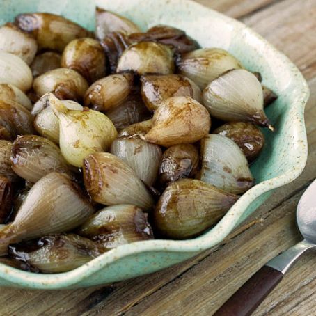 Balsamic Glazed Pearl Onions