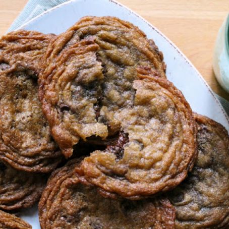 Thin-and-Crisp Chocolate-Chip Cookies
