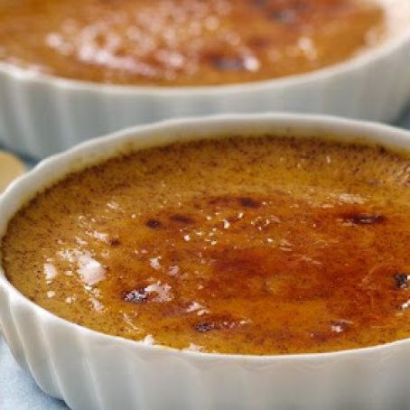 Dessert - Pumpkin Crème Brûlée