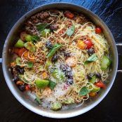 Summer Linguini Bolognese