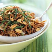 SPICY SESAME NOODLES w/CHPD PEANUTS
