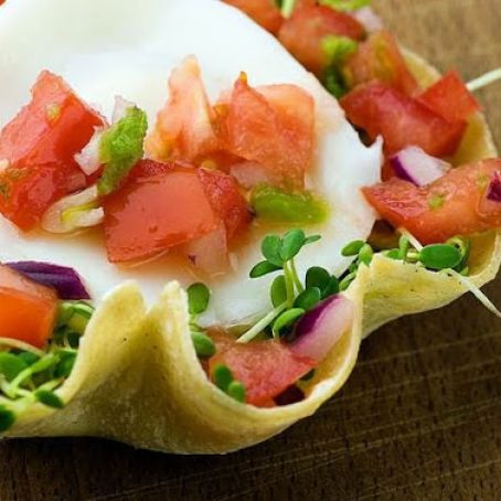 CHEDDAR JALAPENO HUEVOS RANCHEROS