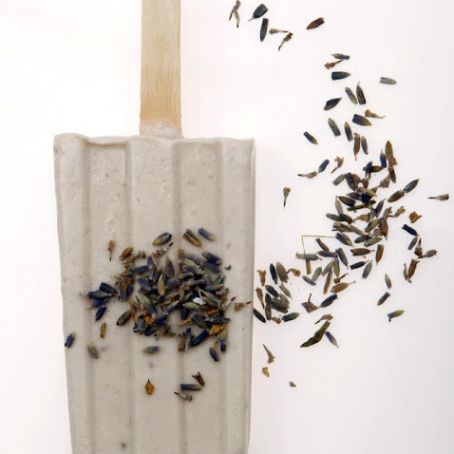 Blueberry and Lavender Pops