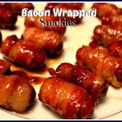 Bacon Wrapped Smokies!