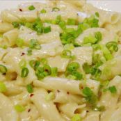 Garlic Parmesan Cream Sauce over Pasta