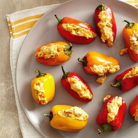 Buffalo Sweet Pepper Poppers