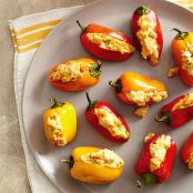 Buffalo Sweet Pepper Poppers