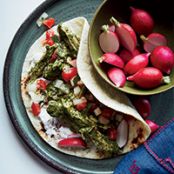 Chicken-Tomatillo Fajitas