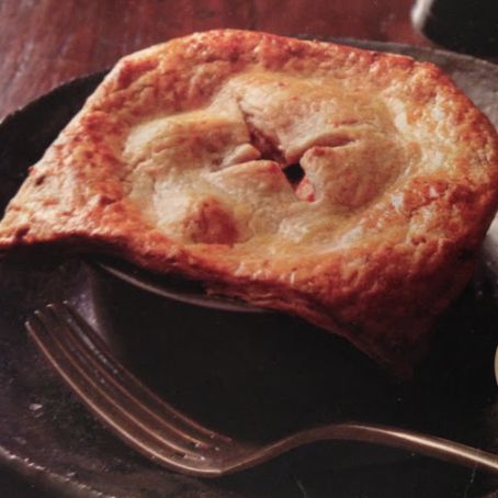 Beef Pot Pies With Cheddar-Stout Crust
