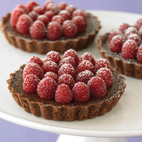 Chocolate Raspberry Tartlets