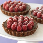 Chocolate Raspberry Tartlets
