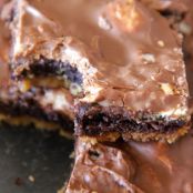 4 layer s'mores bars