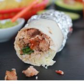 Steak and Lime Rice Burritos