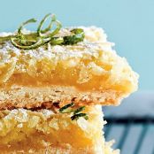 Tequila-Lime-Coconut Macaroon Bars