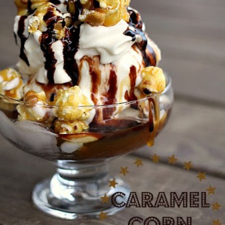 Caramel Corn Sundae