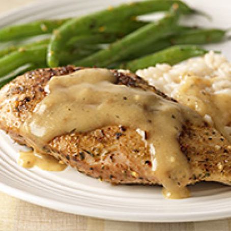 Chicken with Garlic and Herb Sauce
