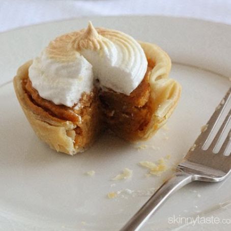 Mini Sweet Potato Meringue Pies (skinny)
