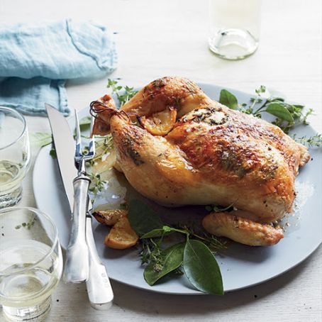 Lemon-Thyme Roast Chicken