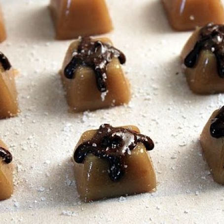 Microwave Sea Salt Caramels