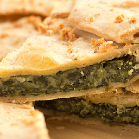 SMOKED EGGPLANT AND SPINACH VEGAN QUICHE